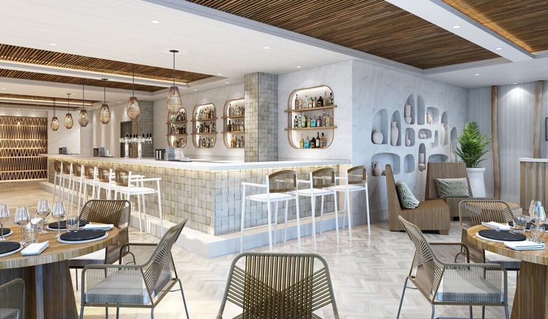 Bab Al Bahr Beach Bar & Grill - Inside